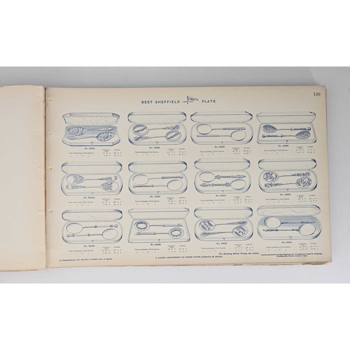 239 - Walker and Hall, a Victorian trade catalogue, circa 1892, 203 plates of designs including Old Sheffi... 