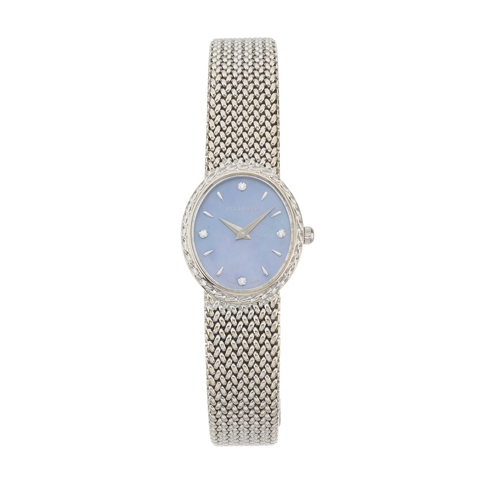 Bucherer A diamond set bracelet watch Case: 18ct gold. Common Control ...