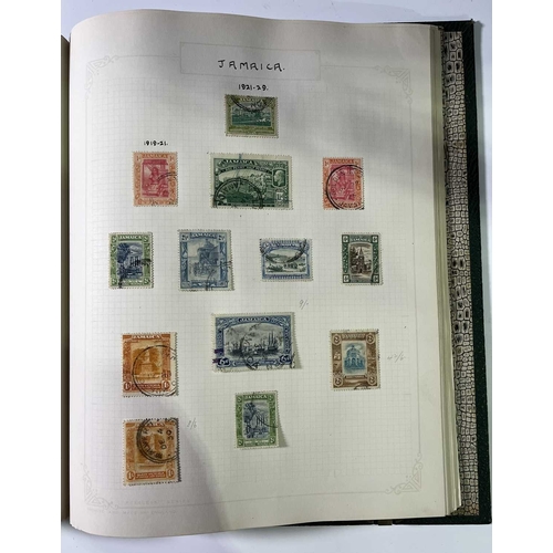 378 - British Commonwealth and UK stamps, mint and used, across four albums Queen Victoria - George VI, in... 