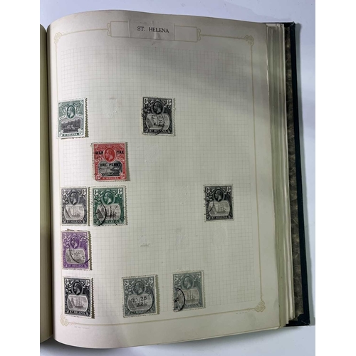 378 - British Commonwealth and UK stamps, mint and used, across four albums Queen Victoria - George VI, in... 