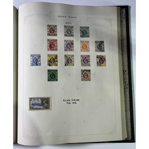 378 - British Commonwealth and UK stamps, mint and used, across four albums Queen Victoria - George VI, in... 