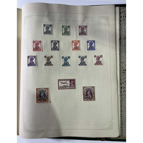 378 - British Commonwealth and UK stamps, mint and used, across four albums Queen Victoria - George VI, in... 