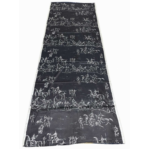 383 - A bolt of mid century fabric, designed in 1953 by John Drummond for Story Fabrics 