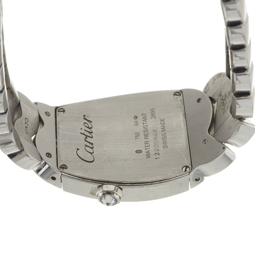 195 - 
Cartier 
A La Doña De Cartier bracelet watch
Case: Signed. 18ct gold. Common Control Mark. Referenc... 