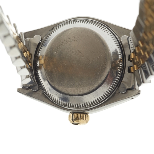 227 - 
Rolex 
An Oyster Perpetual Lady Datejust 26 bracelet watch. Circa 1986
Case: Signed. Bi-metal. Refe... 