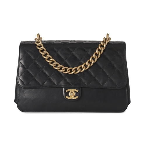 284 - Chanel, a Paris-Cosmopolite Straight-Lined Flap handbag, from the Metiers d'Art 2017 collection by K... 