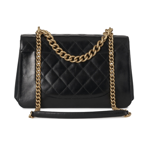 284 - Chanel, a Paris-Cosmopolite Straight-Lined Flap handbag, from the Metiers d'Art 2017 collection by K... 