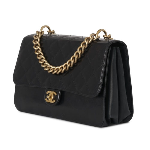 284 - Chanel, a Paris-Cosmopolite Straight-Lined Flap handbag, from the Metiers d'Art 2017 collection by K... 