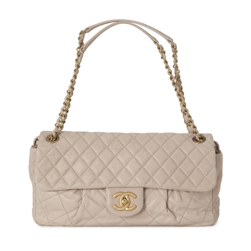 287 - Chanel, a Chic Quilt Flap handbag, crafted from quilted iridescent calfskin leather, with gold-tone ... 