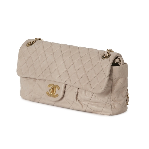 287 - Chanel, a Chic Quilt Flap handbag, crafted from quilted iridescent calfskin leather, with gold-tone ... 