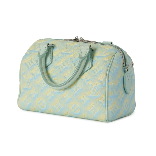 432 - Louis Vuitton, a limited edition monogram empreinte Stardust Speedy Bandouliere 20 handbag, featurin... 