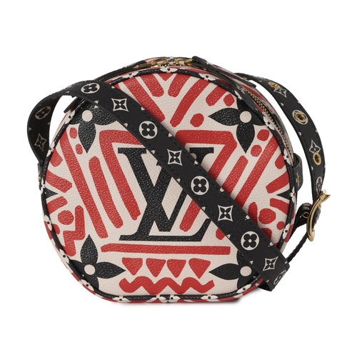 435 - Louis Vuitton, a Boite Chapeau Souple bag, from the 2020 Crafty capsule collection, featuring reinte... 