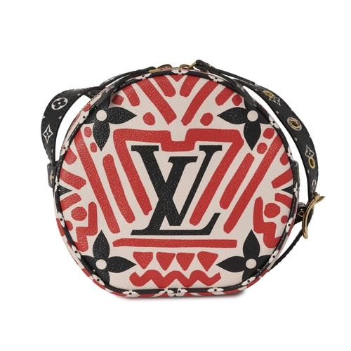 435 - Louis Vuitton, a Boite Chapeau Souple bag, from the 2020 Crafty capsule collection, featuring reinte... 