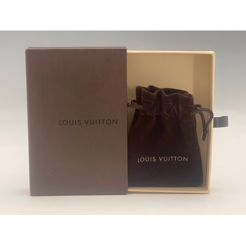 469 - Louis Vuitton, a Logomania two-tone bracelet, signed Louis Vuitton Paris, stamped Made In Italy, ser... 