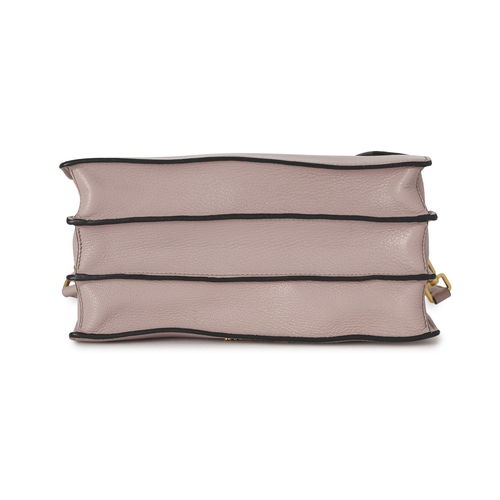 473 - Miu Miu, a Madras handbag, crafted from rose pink leather, with gold-tone hardware, single top handl... 