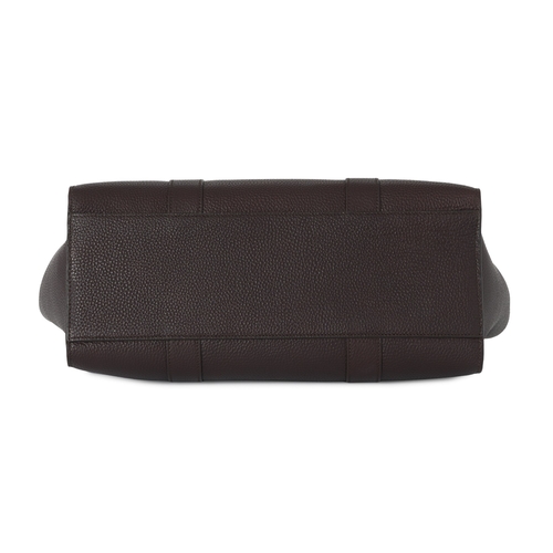 480 - Mulberry, an oxblood Bayswater handbag, crafted from grained leather, with gold-tone hardware, class... 