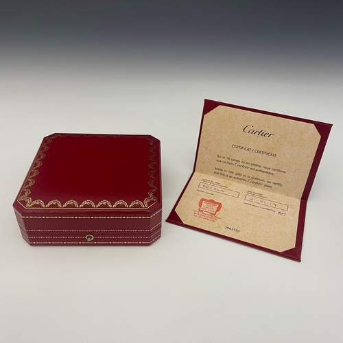 61 - Cartier, an 18ct gold brilliant-cut diamond and black lacquer Panthere de Cartier long necklace, wit... 