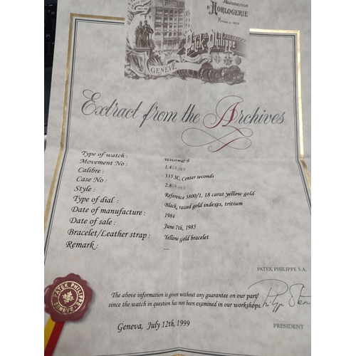 216 - 
Patek Philippe 
A Nautilus bracelet watch. Circa 1984
Case: Signed. 18ct gold. Bezel set with diamo... 