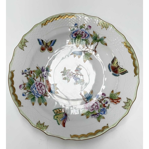 109 - A collection of continental ceramics, to include a Dresden tea cup and saucer painted with floral ga... 