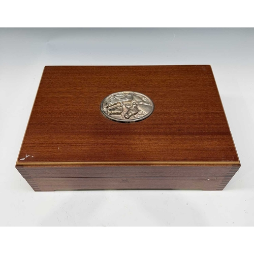 135 - A Davenport and Sullivan canteen of cutlery, A1 silver-plated, made in Sheffield, housed in a doveta... 