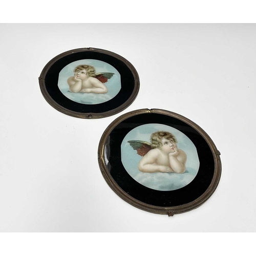 147 - Three folk art painted slate panels in the Canalania style: two with floral still lives 27cm by 18cm... 