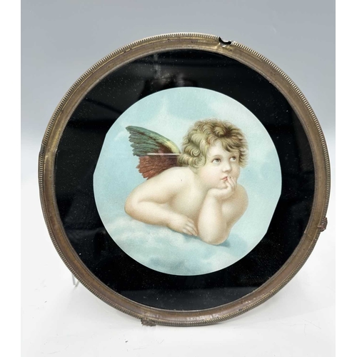 147 - Three folk art painted slate panels in the Canalania style: two with floral still lives 27cm by 18cm... 