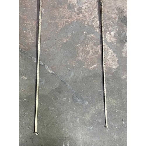 152 - Two 19th Century fencing foils, length 98cm (2)