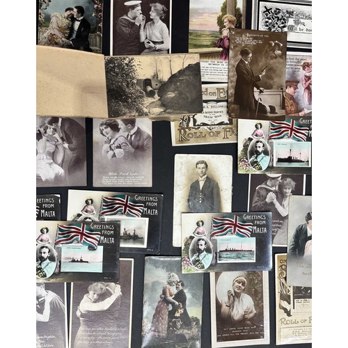 160 - A British WWI 1914-1915 star medal, awarded to J.F. MCFADYEN, STO. 1, R.N., a Victory medal awarded ... 