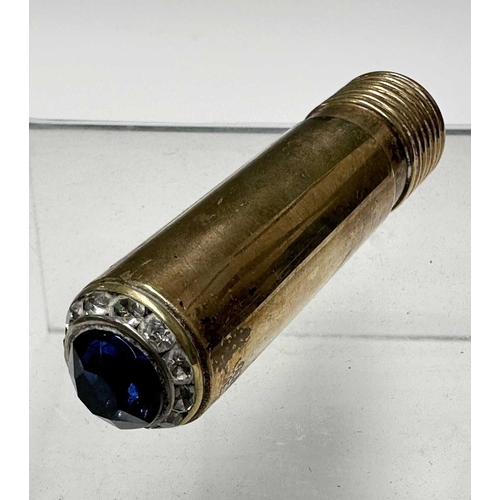 167 - A Dunhill plated lighter, together with a gilt Calibri lighter, and a gilt metal 'Jewel' lighter, wi... 