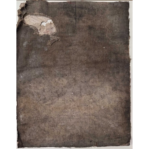 288 - A Tibetan thangka painting of the Vairocana Buddha, 17th century, shown seated on a lotus throne hol... 