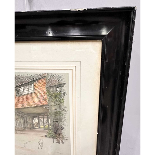 470 - Cecil Aldin (British, 1870-1935), Penshurst, signed l.l., titled verso, colour print, Fine Art Trade... 