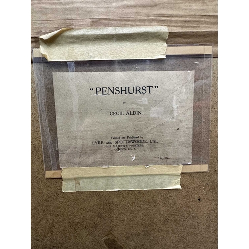 470 - Cecil Aldin (British, 1870-1935), Penshurst, signed l.l., titled verso, colour print, Fine Art Trade... 