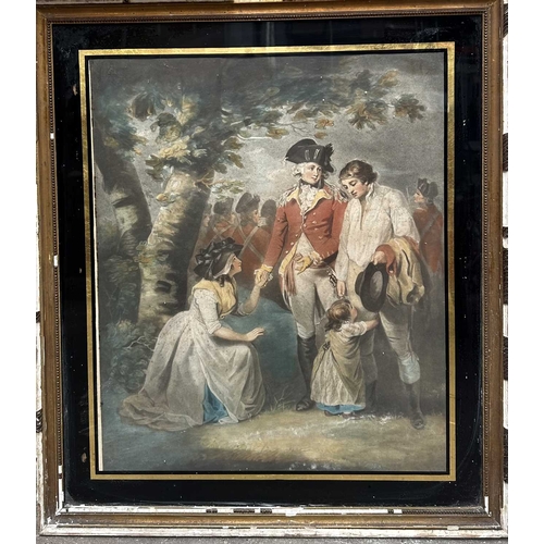 478 - An Arts and Crafts circa 1900, walnut and silk embroidered fire screen with two panels on slender tu... 