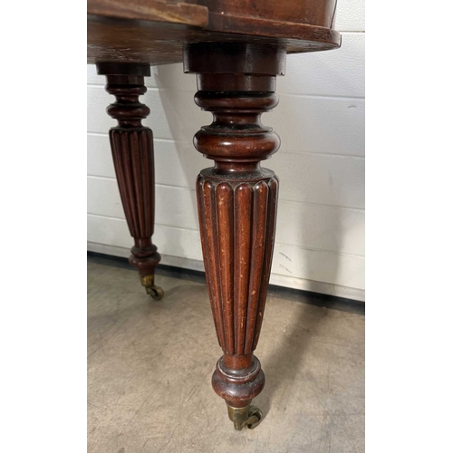 583 - A late 18th early 19th century mahogany square piano, John Broadwood & Sons, fretted brass panels ne... 