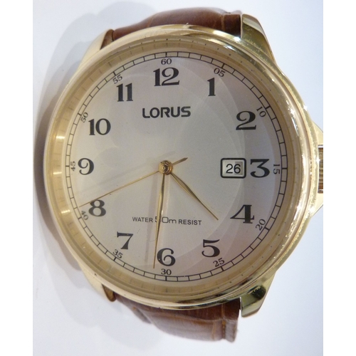 285 - Four gentleman's Lorus wristwatches