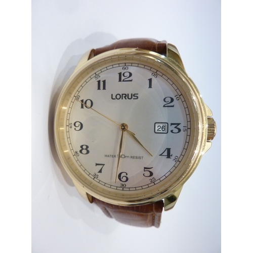 285 - Four gentleman's Lorus wristwatches