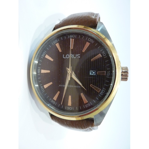 285 - Four gentleman's Lorus wristwatches