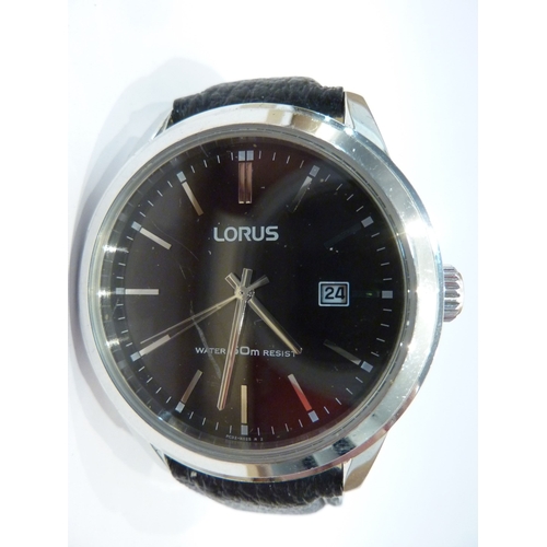 285 - Four gentleman's Lorus wristwatches