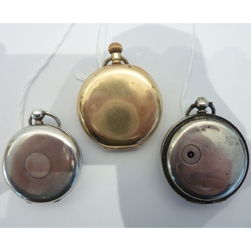 297 - Three circa 1900 gentleman's pocket watches