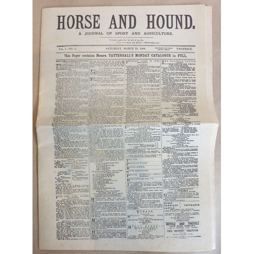 441 - Horse and Hound, the Queen's Diamond Jubilee issue 3rd May 2012 together with 125th Horse and Hound ... 