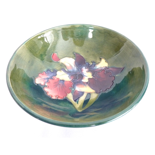 44 - A small Moorcroft 'Iris' bowl (14cm diameter)