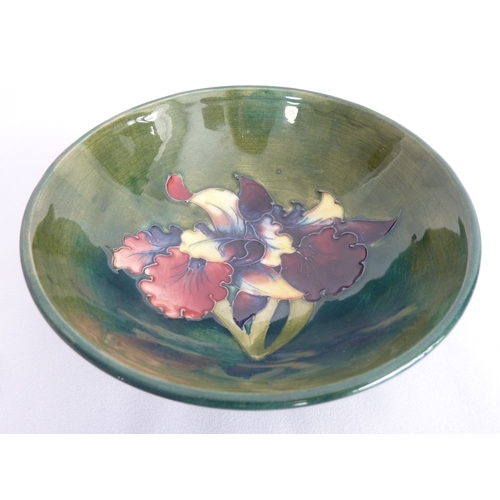 44 - A small Moorcroft 'Iris' bowl (14cm diameter)