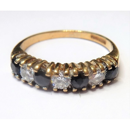 206 - Five 9-carat gold stone-set rings
 (The cost of UK postage via Royal Mail Special Delivery for this ... 