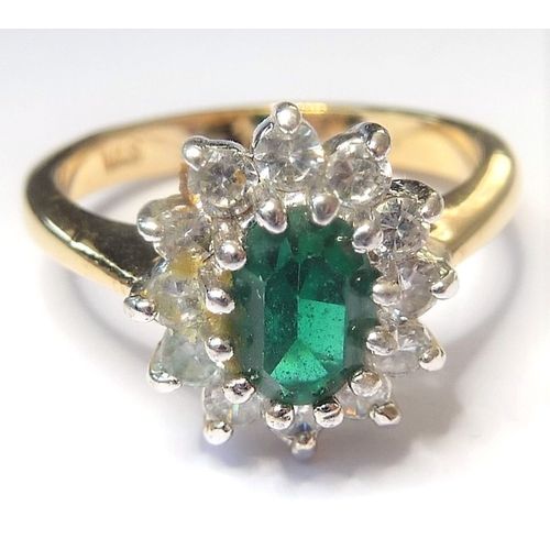 206 - Five 9-carat gold stone-set rings
 (The cost of UK postage via Royal Mail Special Delivery for this ... 