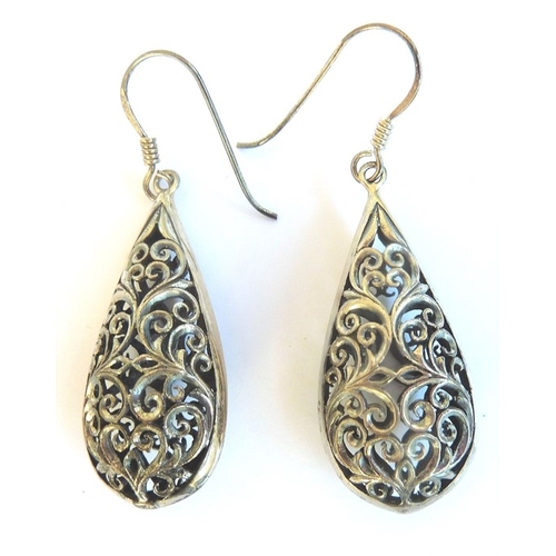 209 - Seven pairs of silver earrings
 (The cost of UK postage via Royal Mail Special Delivery for this lot... 