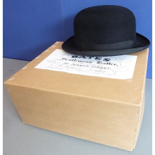 A gentleman's bowler hat by Bates Gentlemen's Hatters, 21