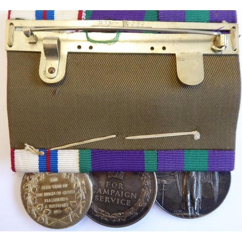 444 - A group of three to Major Philip Charles Beaver (1937-2020): the General Service Medal with Northern... 