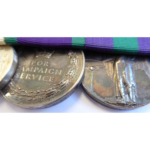 444 - A group of three to Major Philip Charles Beaver (1937-2020): the General Service Medal with Northern... 