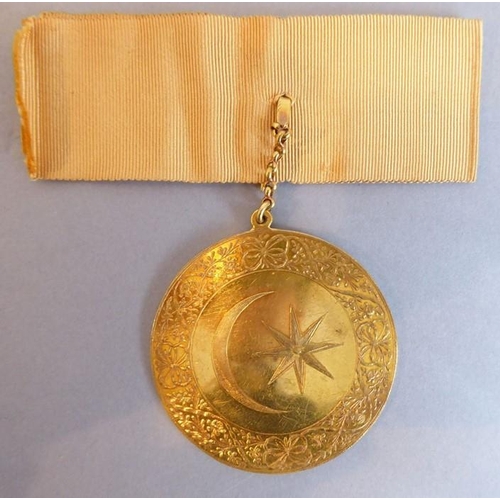 462 - The Imperial Order of the Crescent 1st Class (the Sultan’s Medal for Egypt 1801) to Captain Philip B... 