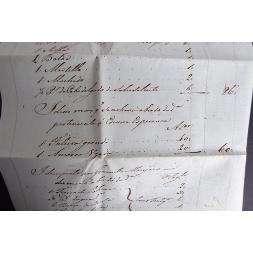 761 - The original working papers of Captain Philip Beaver’s African Memoranda (1805); around 90 original ... 